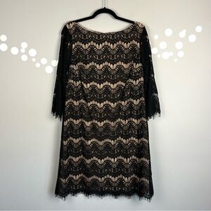 Jessica Howard AllOver Lace Sheath Dress Size 16